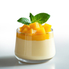 Veganes Mango-Kokosmousse